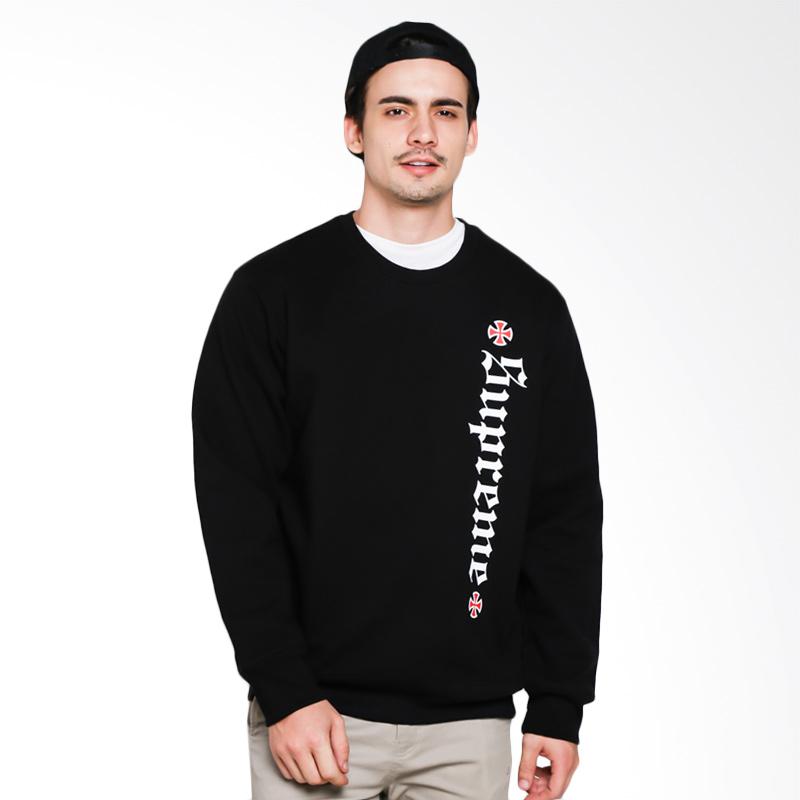 Jual Supreme New York x Independent Fuck The Rest Crew Neck