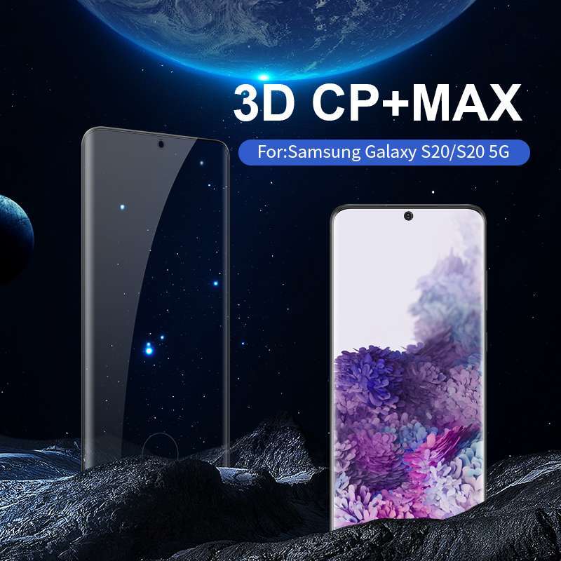 Nillkin 3D CP+ Max Tempered Glass Screen Protector for Samsung Galaxy S20  or Samsung Galaxy S20 5G