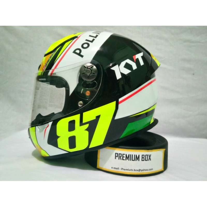 Jual KYT KR 1 Luca Marconi Helm Full Face KR1 di Seller Premium