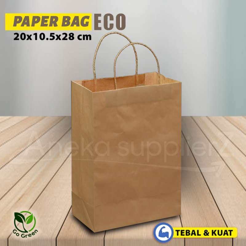 Paper top bag polo