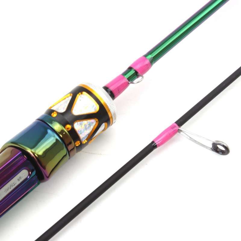 NEW 1.8M Colorful Solid Tip Trout Lure Fishing Rod UL Power