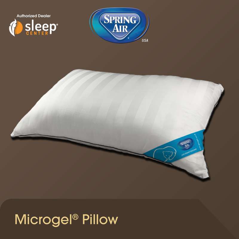 Promo SLEEP CENTER Spring Air Sleep Center Microgel Pillow Putih