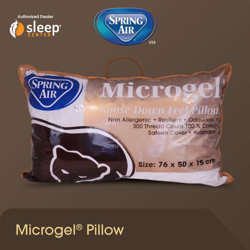 Spring air micro sale gel pillow