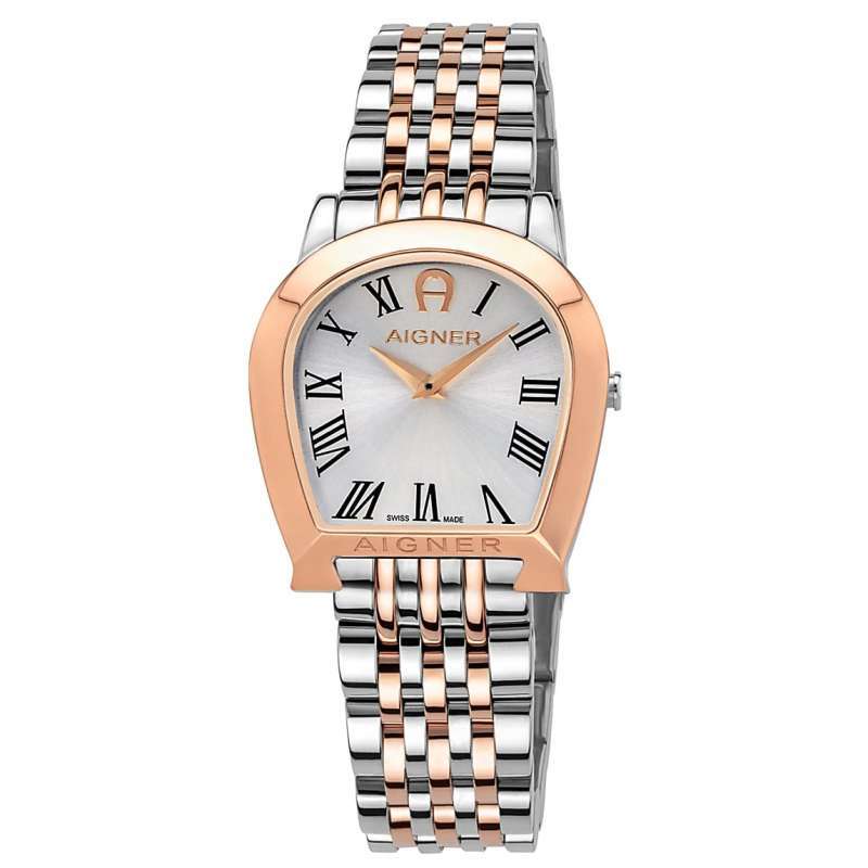 Aigner Alessandria A130214 Jam Tangan Wanita Rosegold Silver