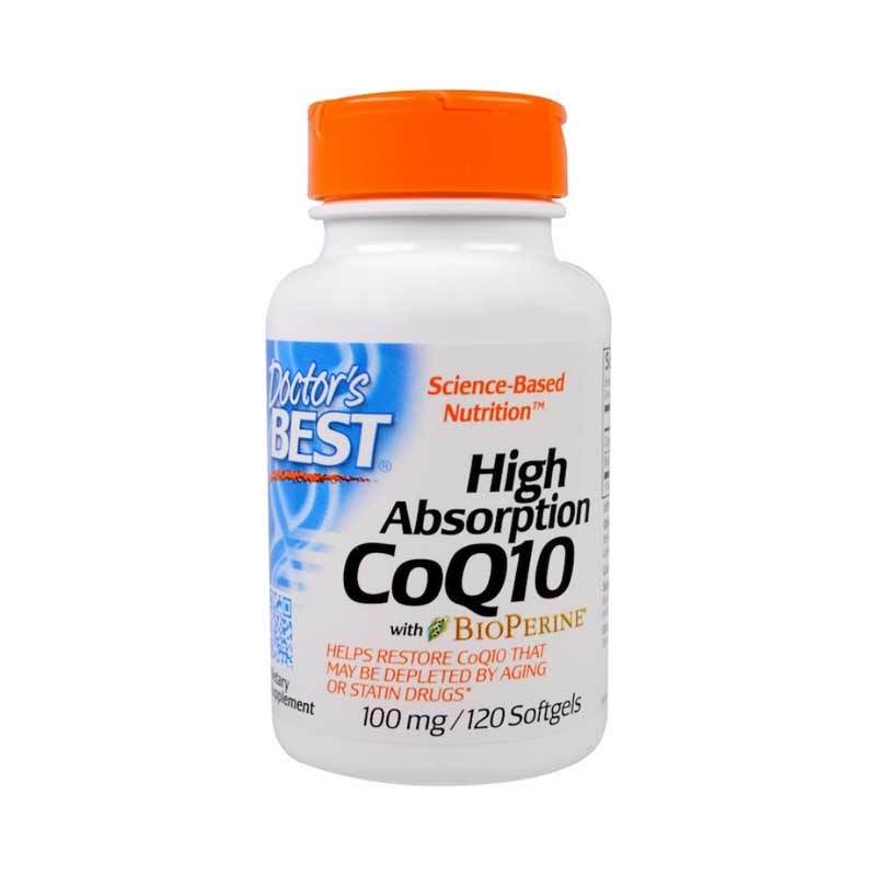 Jual Doctor's Best High Absorption CoQ10 with BioPerine ...