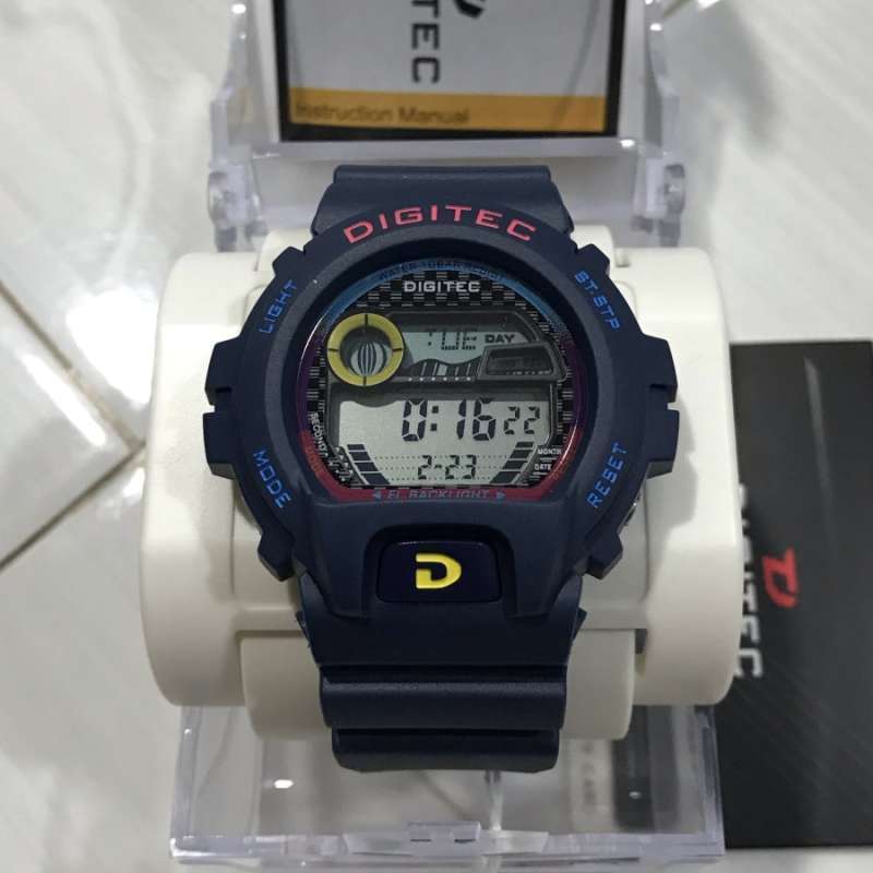 JAM TANGAN UNISEX DIGITEC DG 5097 DIGITAL ORIGINAL NAVY