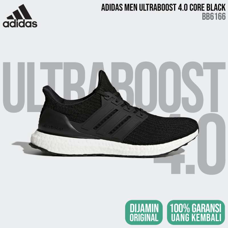Jual adidas Ultraboost 4.0 BB6166 Core Black Men ORIGINAL RESMI