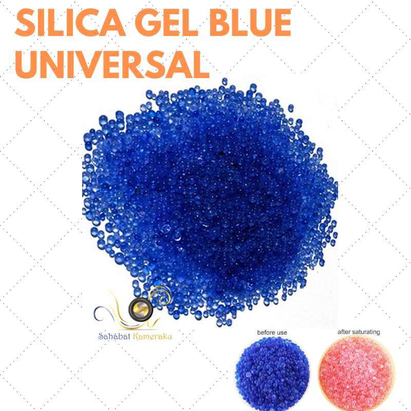 Silica Gel Blue 1kg Silica Gel Biru Curah 1 Kg - Packing Premium