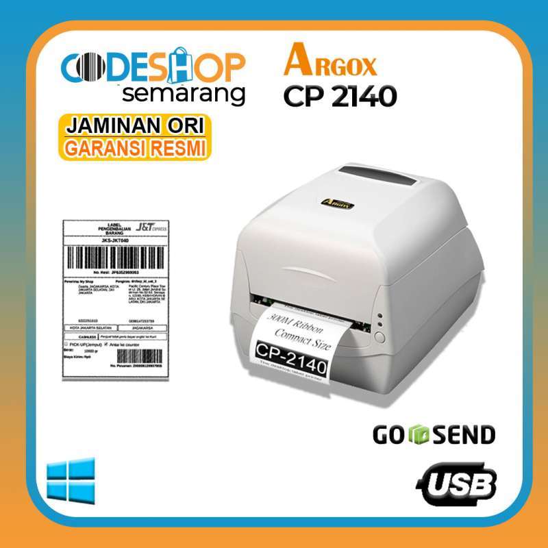 PROMO BARCODE PRINTER ARGOX CP2140 LABEL BARCODE ARGOX CP-2140