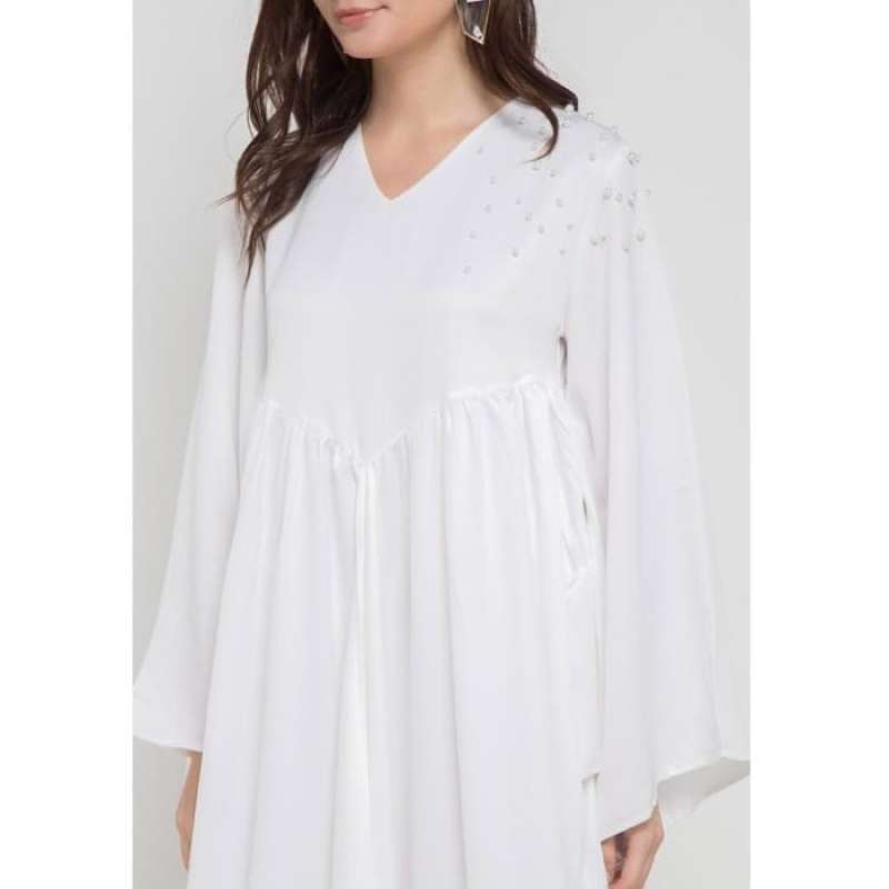 EDITION ED90WHITE Long leeve Dress 