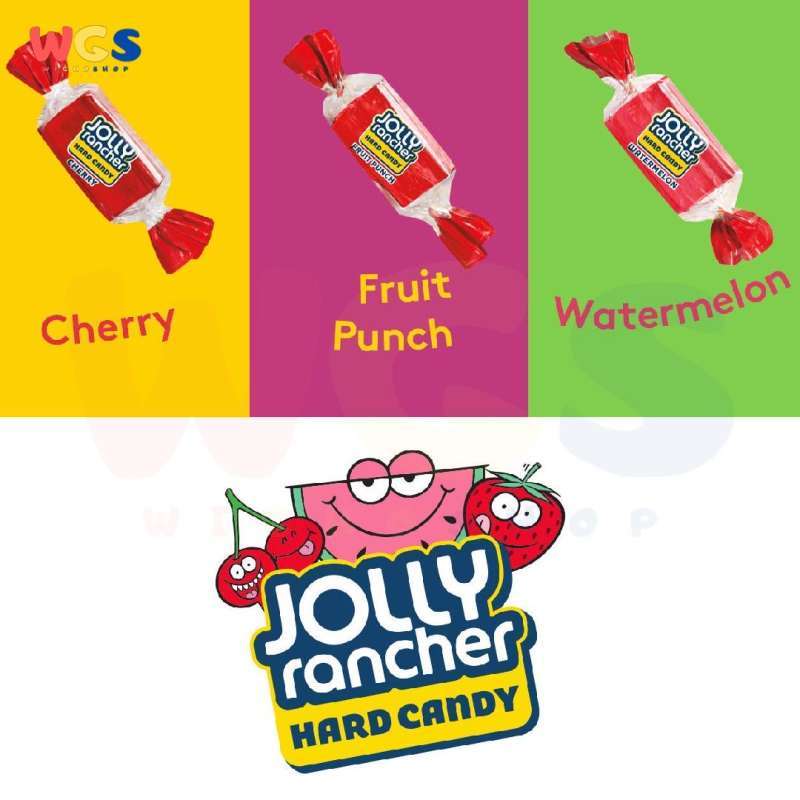 Jual Permen Jolly Rancher Hard Fruit Candy Awesome Reds 6.5oz ...