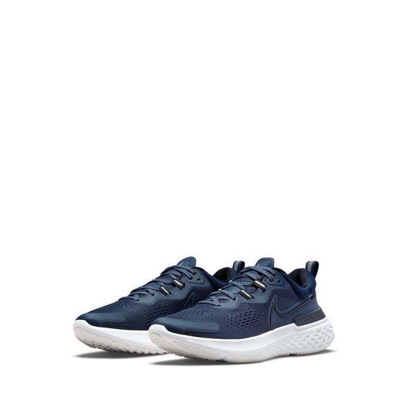 nike react miler white blue