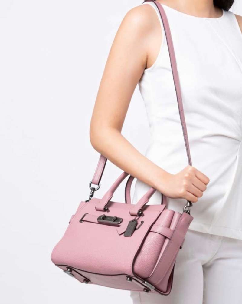 Coach swagger best sale 27 dusty rose