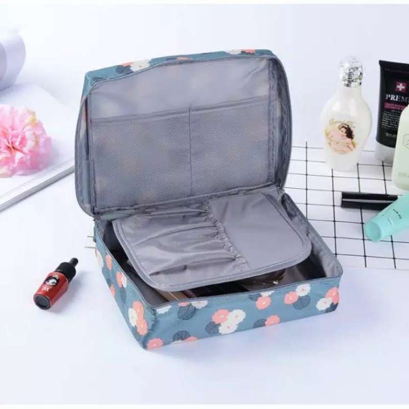 Promo Tas Makeup Pouch Travel Cosmetic 