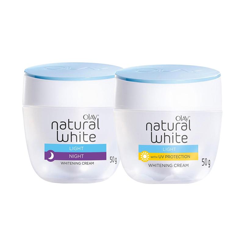 olay natural white light night cream