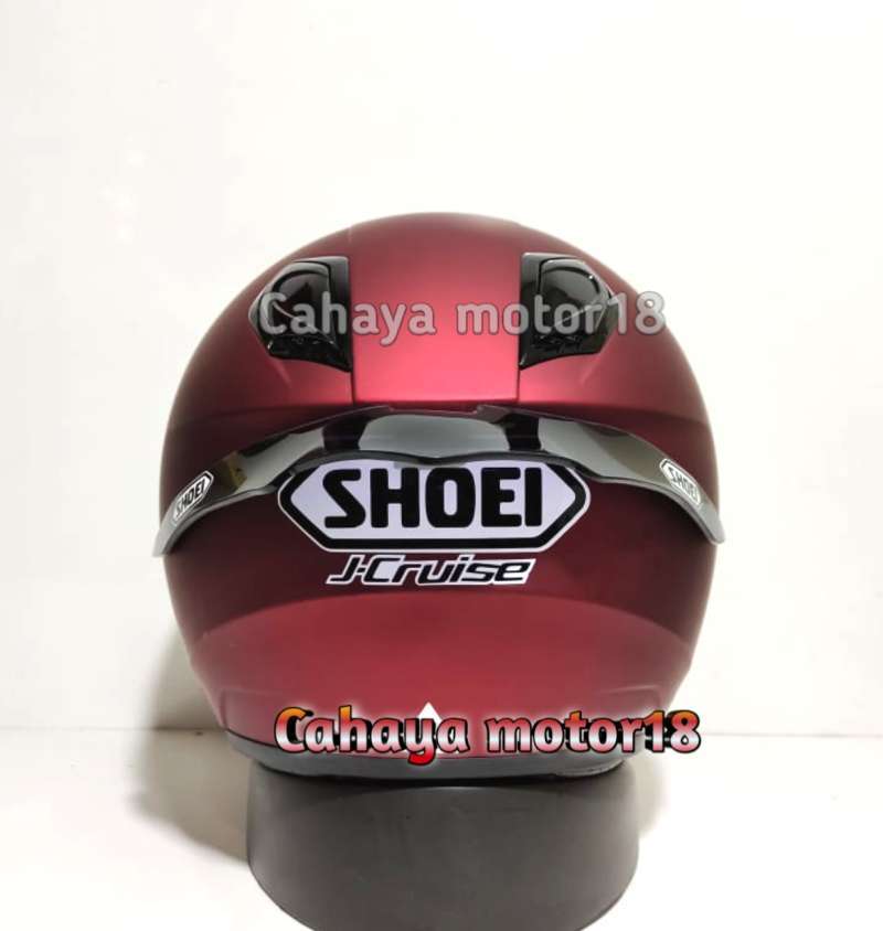 Promo HELM KYOTO REPLIKA RED DOFF|MERAH DOPMERK DYR|COSTUM ...