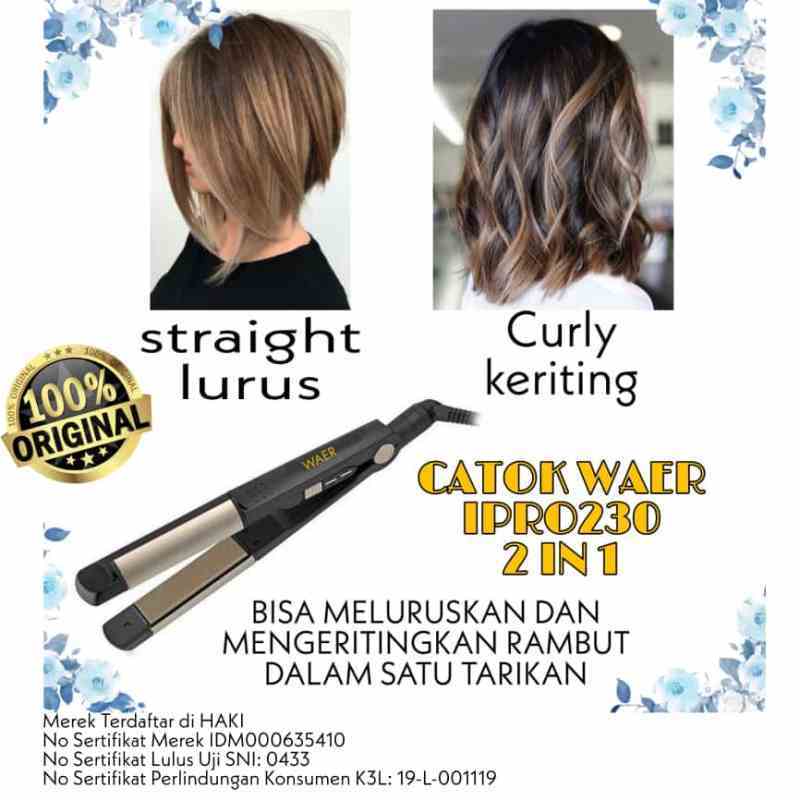 Catok Rambut Babyliss Keratin Shine 230 Catok Rambut In Straight