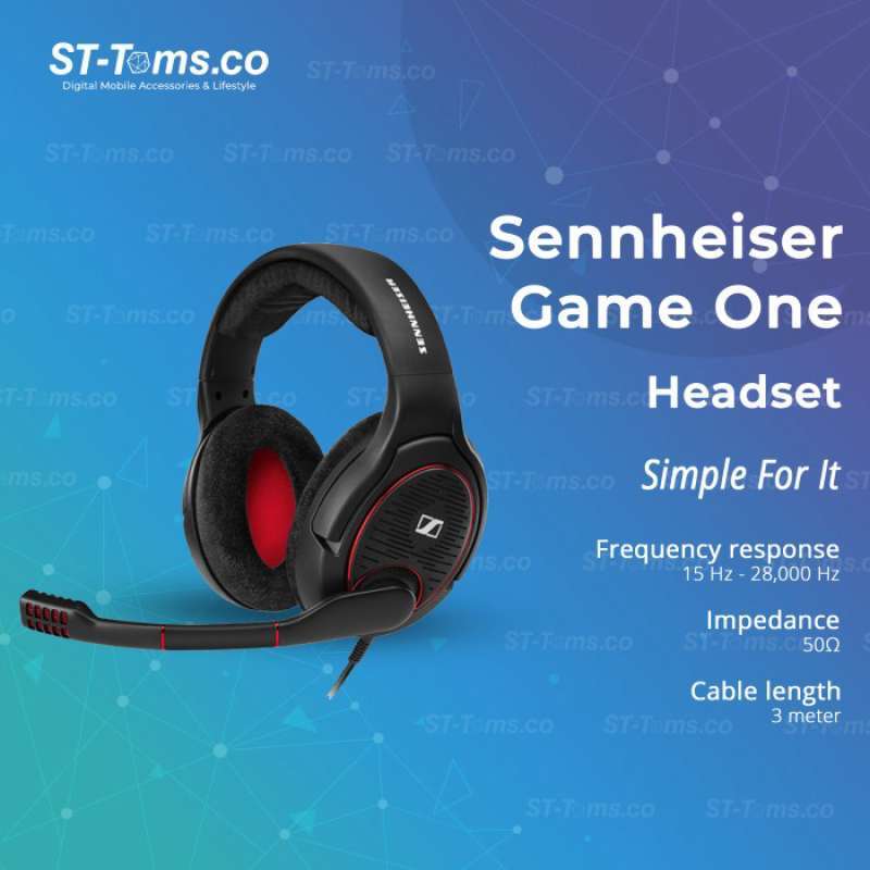 Sennheiser game one impedance deals