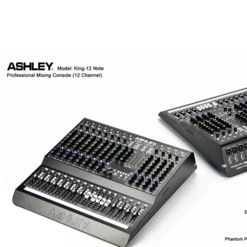 Promo Mixer ASHLEY KING 12 NOTE KING12 NOTE ORIGINAL 12 CHANNEL