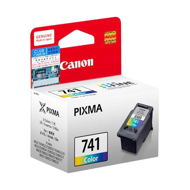 canon cl 741 color ink cartridge tinta printer
