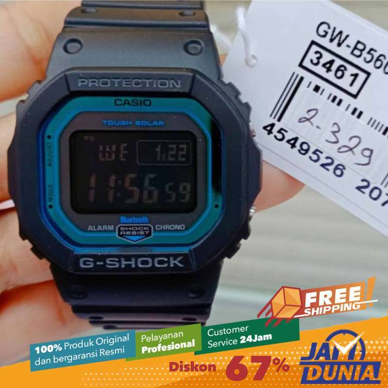 Promo CASIO ORIGINAL - CASIO G-SHOCK GW-B5600-2DR - JAM TANGAN PRIA JAM  PRIA - RUBBER G SHOCK GSHOCK CASIO GW-B5600-2D GW B5600 2D B 5600 GWB5600  di Seller JAMDUNIA Official Store -