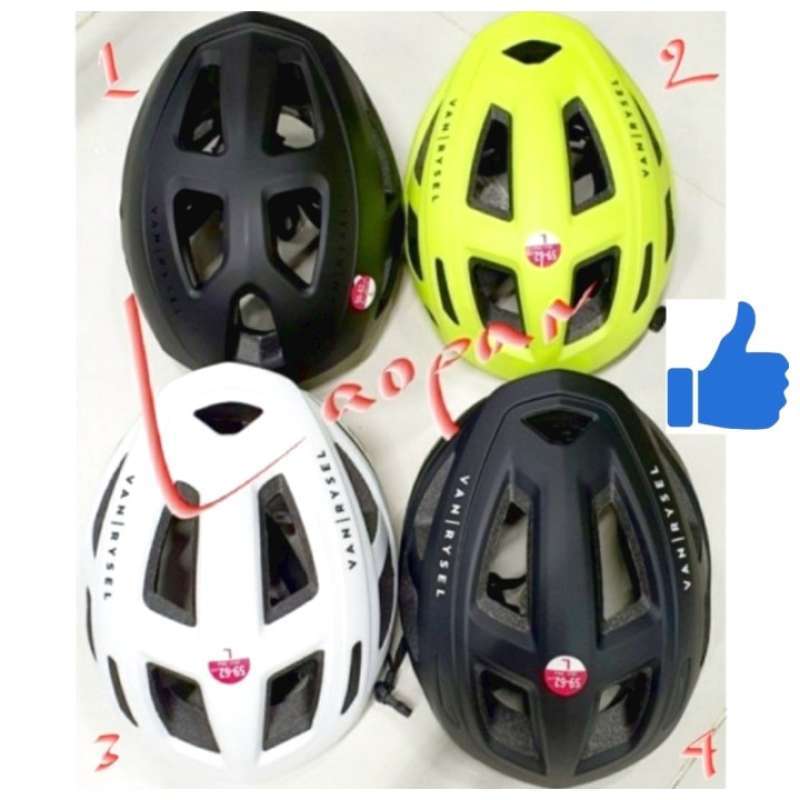 Jual Jual Helm Sepeda Lipat Btwin Road 