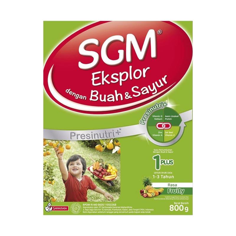 Sgm Eksplor 1 Plus Buah Sayur Susu Formula 800 G Terbaru Agustus 2021 Harga Murah Kualitas Terjamin Blibli