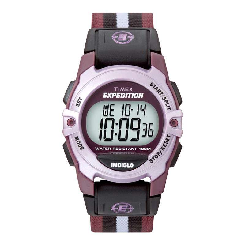 Jual Timex Expedition T49659 Indiglo Digital Dial Multicolor Nylon
