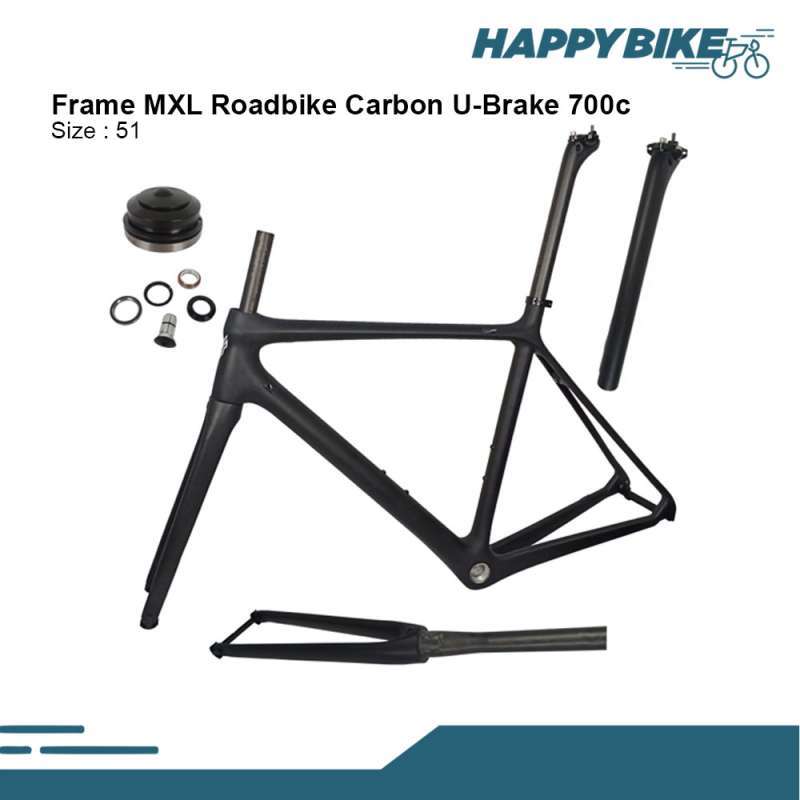 Jual MXL Frame Sepeda Roadbike Carbon 700c U brake di Seller