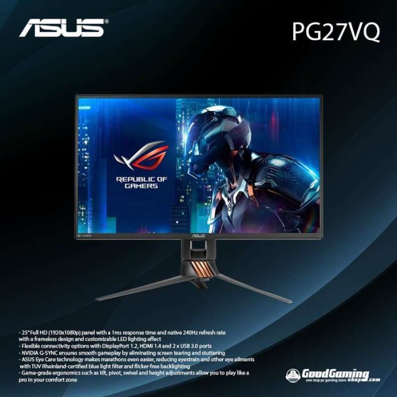 Jual Asus Rog Swift Pg258q Esports Gaming Monitor Di Seller