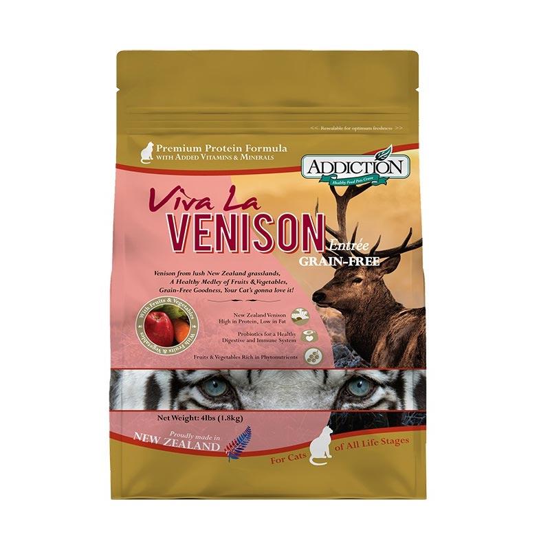 Jual Addiction Cat Grain Free Viva La Venison Makanan Kucing 1 8