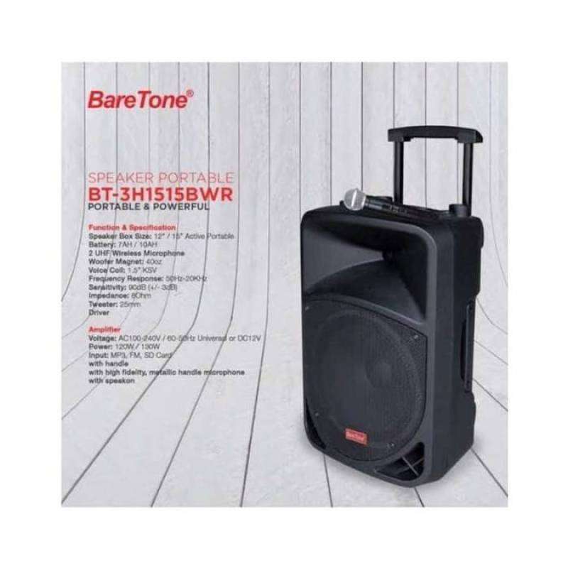 Speaker portable BARETONE 15