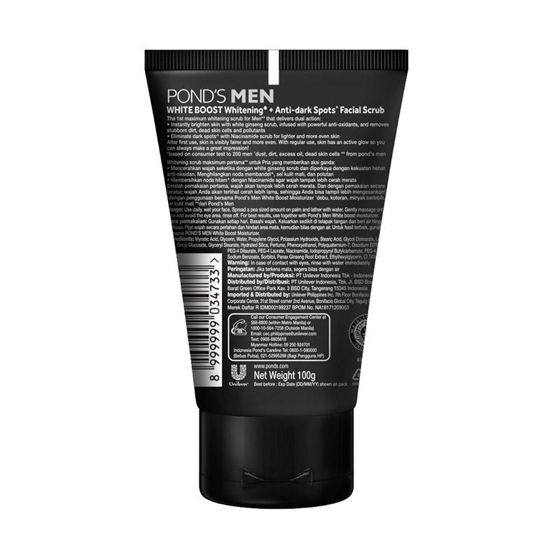 ponds scrub hitam