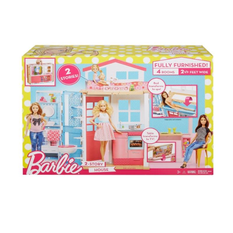 Jual Mattel Barbie Mattel Fashionistas 2 Story House Rumah Boneka Original Online November 2020 Blibli