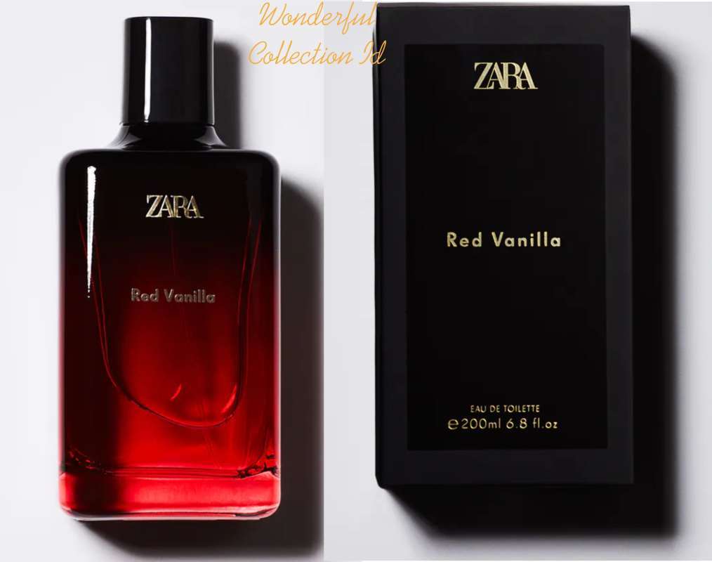 Zara red vanilla hotsell original