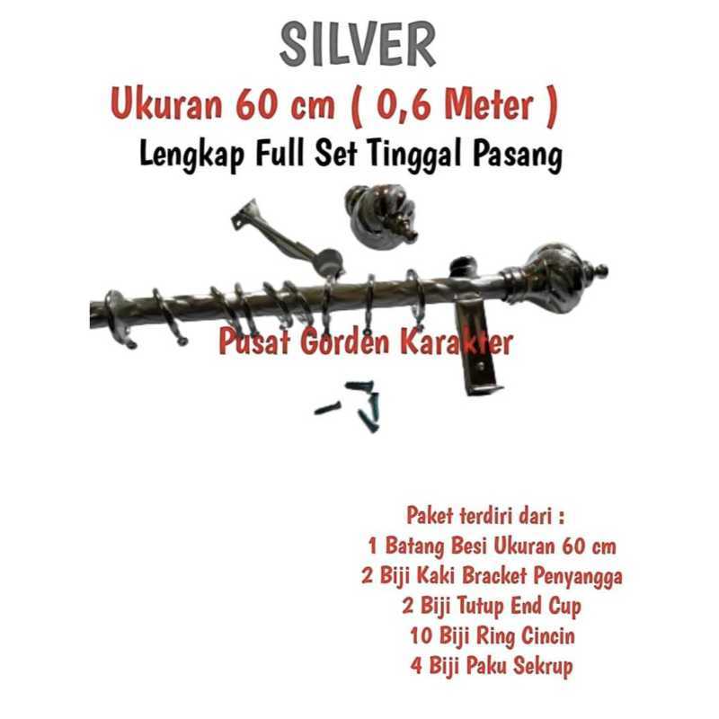 Jual Besi Gorden No Brand Batang Gorden Hordeng Model Crystal 