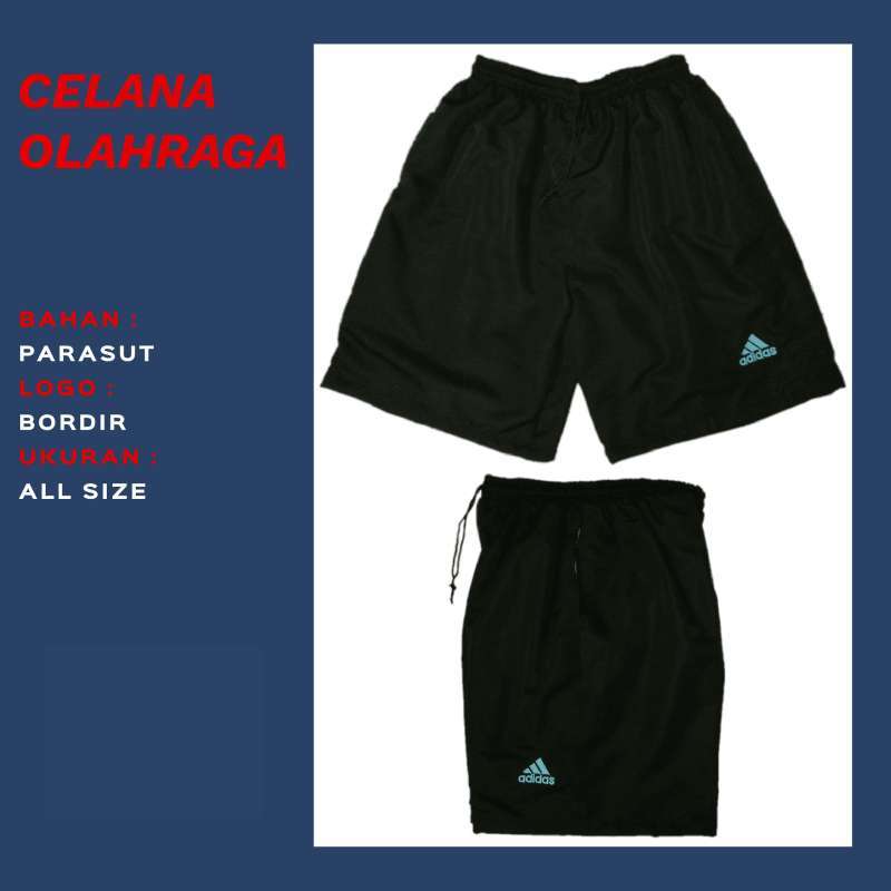 Olahraga Lari Wanita Pria Logo Adidas 