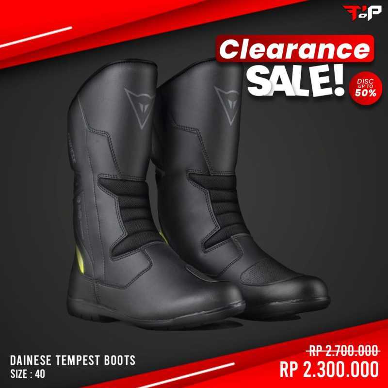 Dainese clearance tempest boots