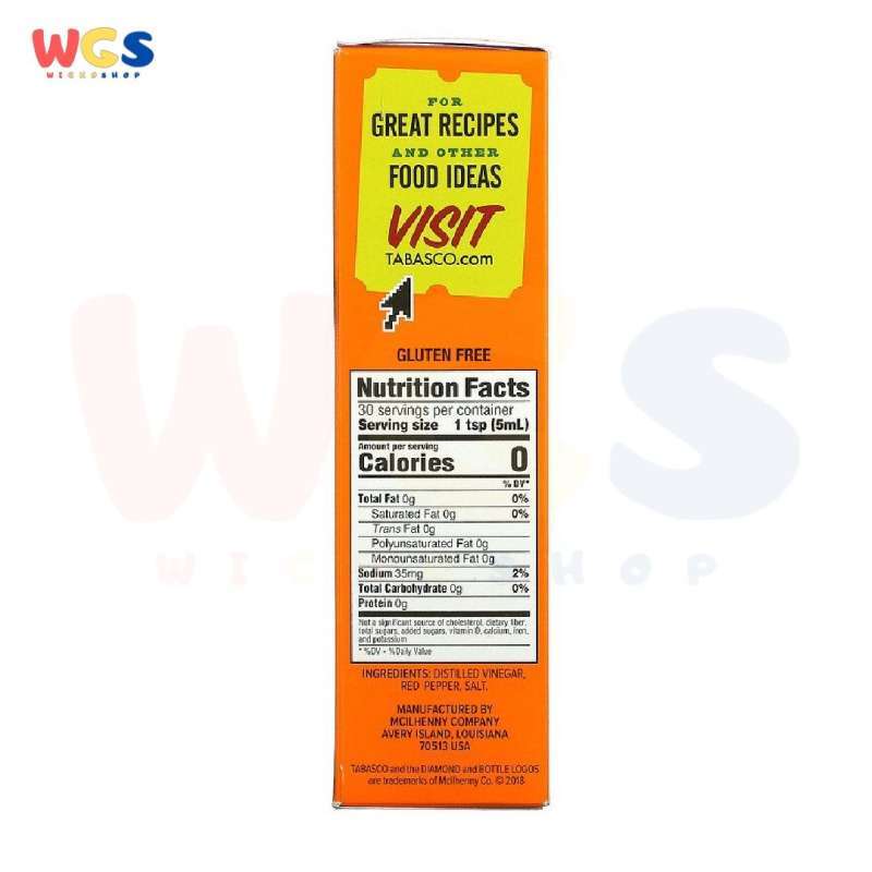 Jual Tabasco Original Red Pepper Sauce 5oz 148ml di Seller ...