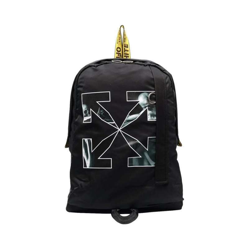 off white black backpack