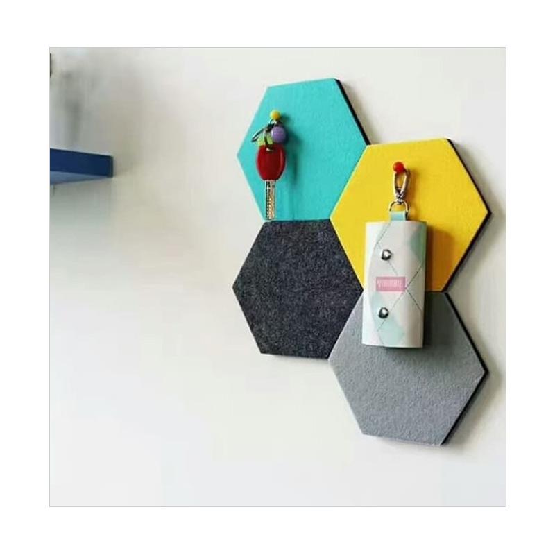 Jual Uchii Hexagon Wallpaper Sticker Organizer Green 7 Sheet