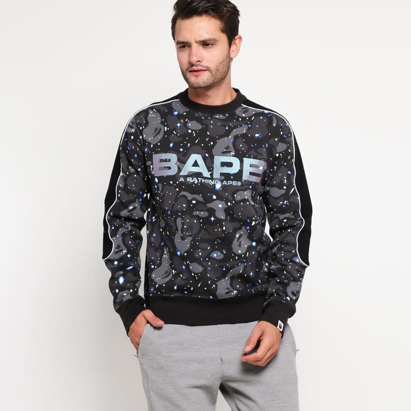 トップス Bape space camo crewneck SPACE CAMO SHARK CREWNECK | bape.com