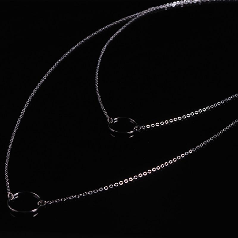 Necklace Chain Jewelry - Silver 