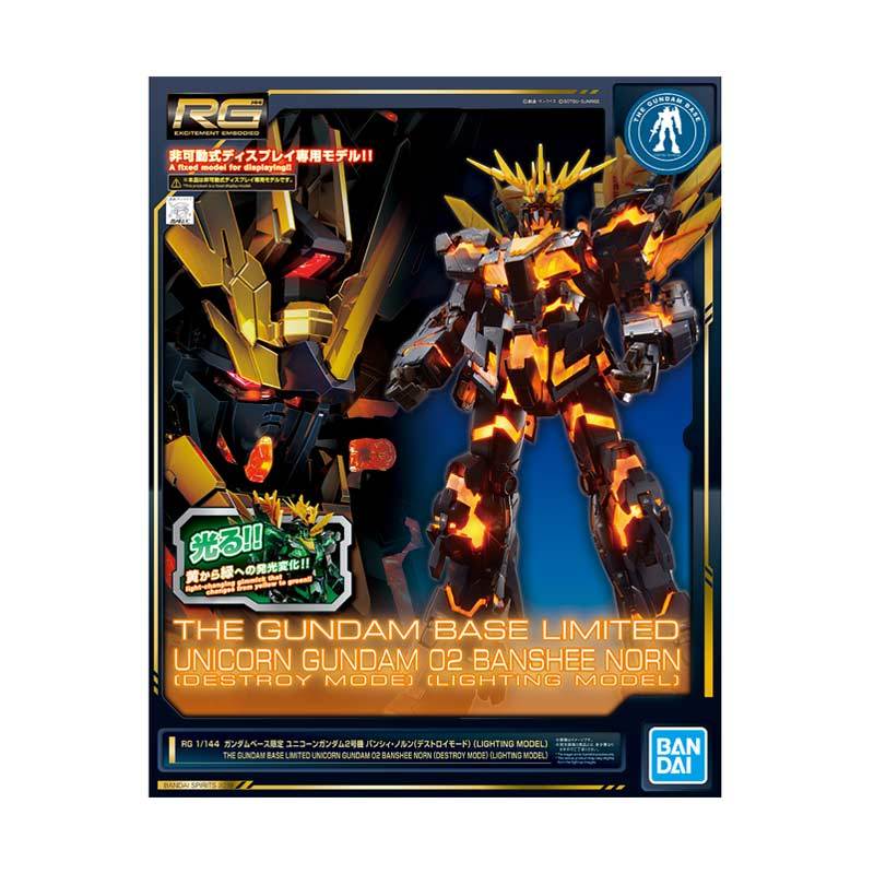 Jual Bandai Rg Gundam Base Limited Unicorn Gundam 02 Banshee Norn