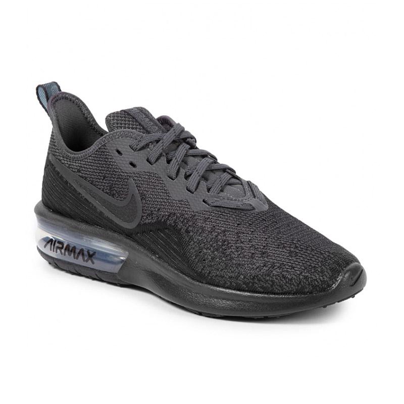 nike air max sequent black and white