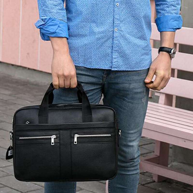 Promo Mens Business Leather Briefcase 