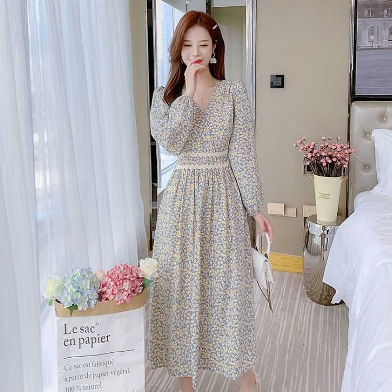 sleeve long dress