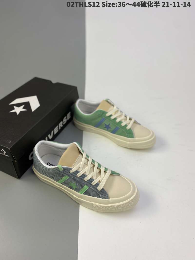 Jual Converse two bar star corduroy blue-green stitching material block x  Converse one star acady converse Men shoes - 42 di Seller Li Liwei Shop -  Hong Kong | Blibli