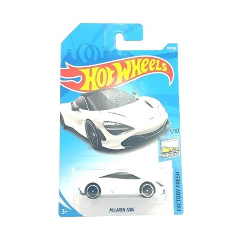 hot wheels mclaren 720s white