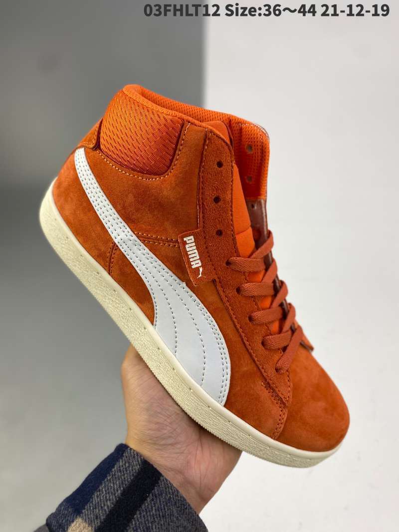 puma suede hi top